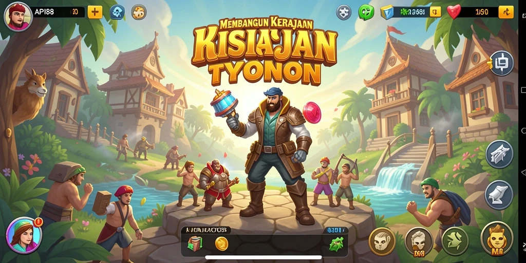 Tampilan gameplay <strong>API88</strong> menantang dan mengasyikkan dalam mengelola bisnis.
