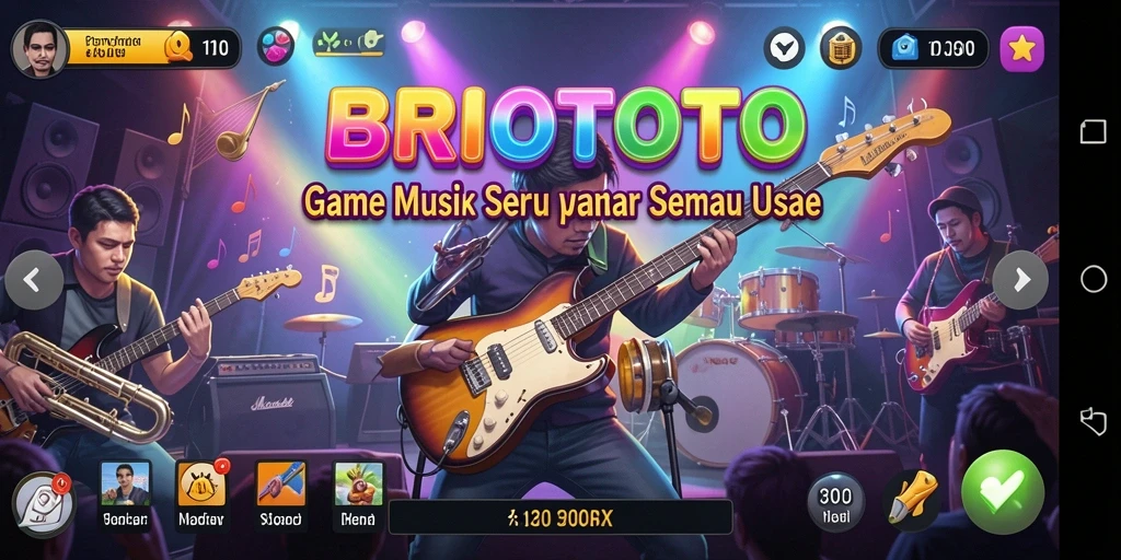 Tampilan gameplay BRIOTOTO yang menarik dan interaktif.