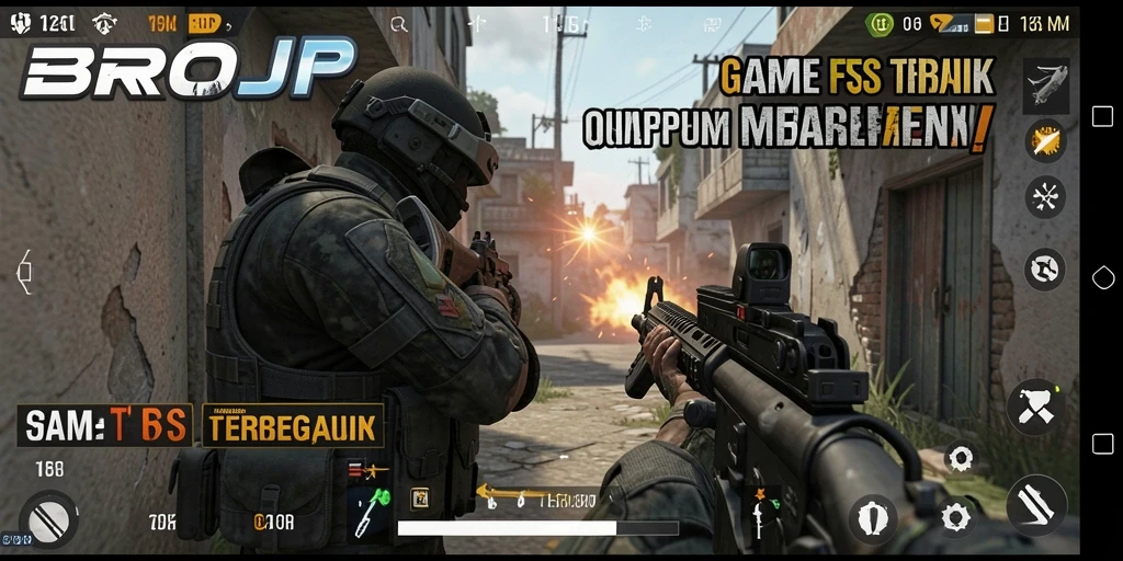 Gameplay intens BROJP dengan visual menakjubkan.
