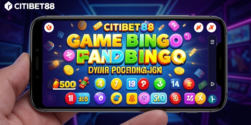 Tampilan permainan CITIBET88 yang menarik saat bermain Bingo.