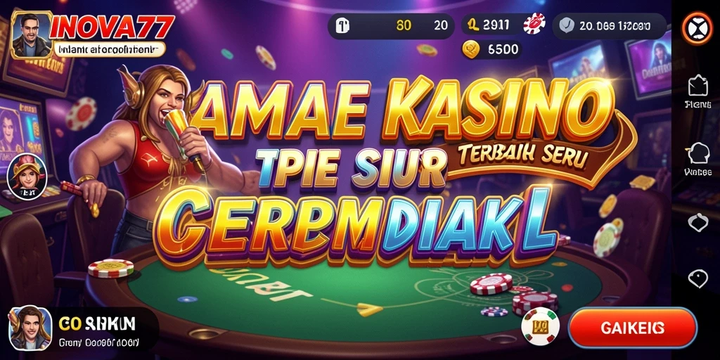 Tangkapan layar dari gameplay seru di INOVA77 Kasino.