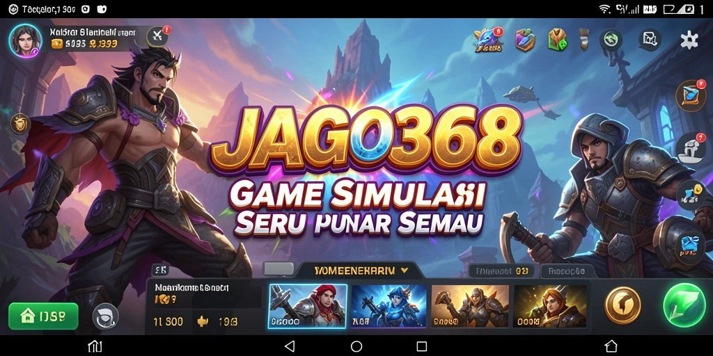 Tampilan gameplay JAGO368 yang memikat dan interaktif.