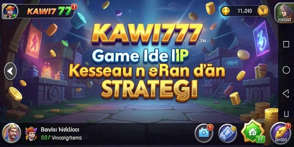 Screenshot KAWI777 menunjukkan gameplay Idle yang menarik dan interaktif.