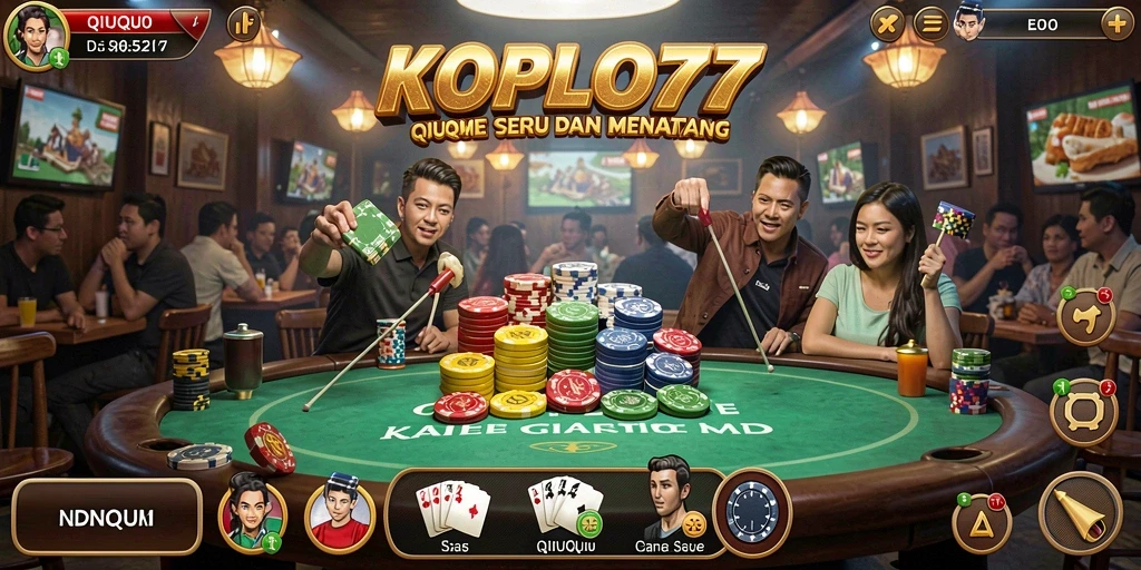 Gameplay seru QiuQiu di KOPLO77 yang menarik.