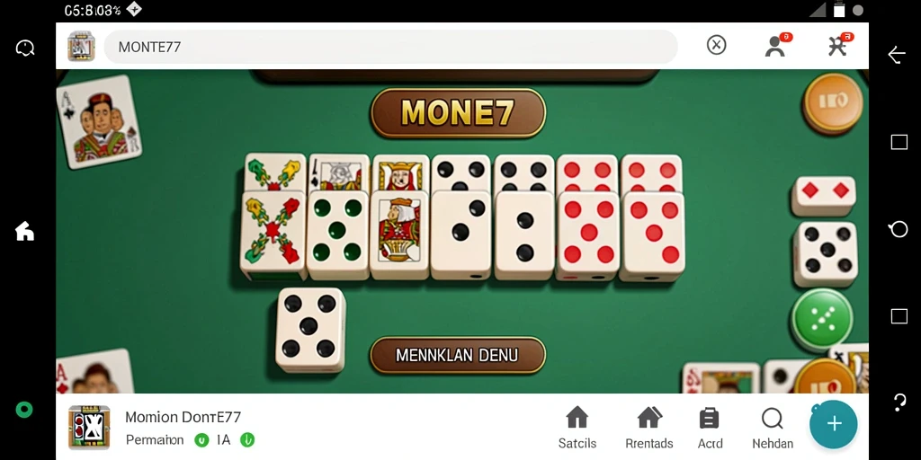 Tampilan menarik dari gameplay <strong>MONTE77</strong> yang seru dan penuh tantangan.