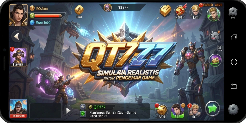 Screenshot gameplay QT777 menunjukkan pengalaman simulasi yang menarik dan interaktif.