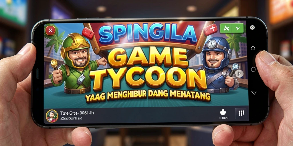 Tampilan menarik dari gameplay SPINGILA yang penuh strategi.