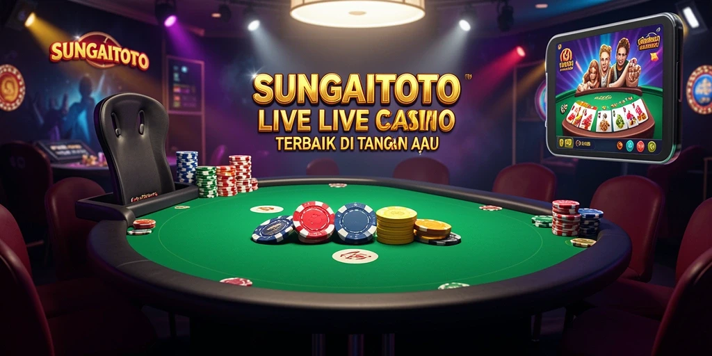 Screenshot SUNGAITOTO menampilkan dealer profesional dan permainan yang menarik.