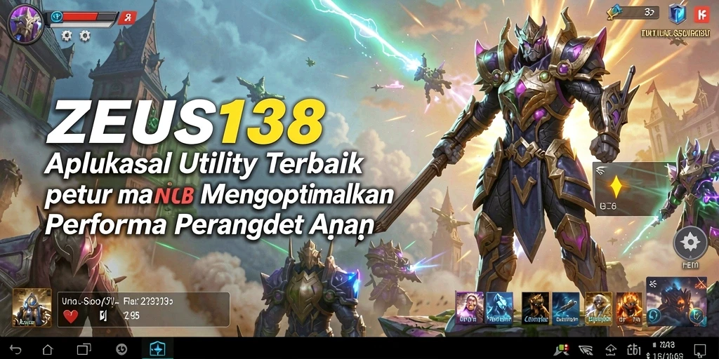 Tampilan antarmuka ZEUS138 yang intuitif dan menarik untuk aplikasi Utility.